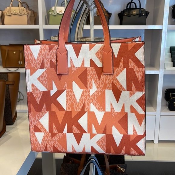 Michael Kors Kenly Large NS Tote Sherbert Multi - Picture 12 of 16